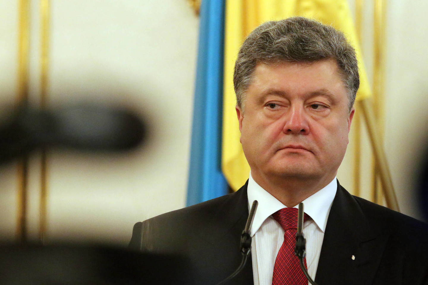 P.Porošenka apkaltino Rusiją nesilaikant susitarimų ir vis laužant pažadus.