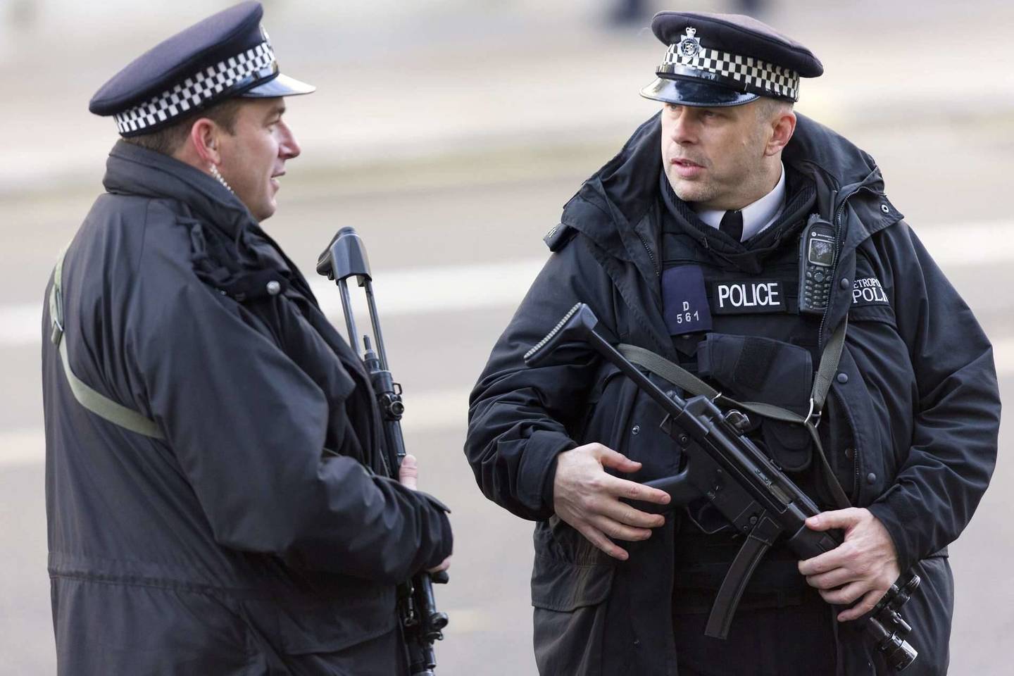 Londono policininkai.