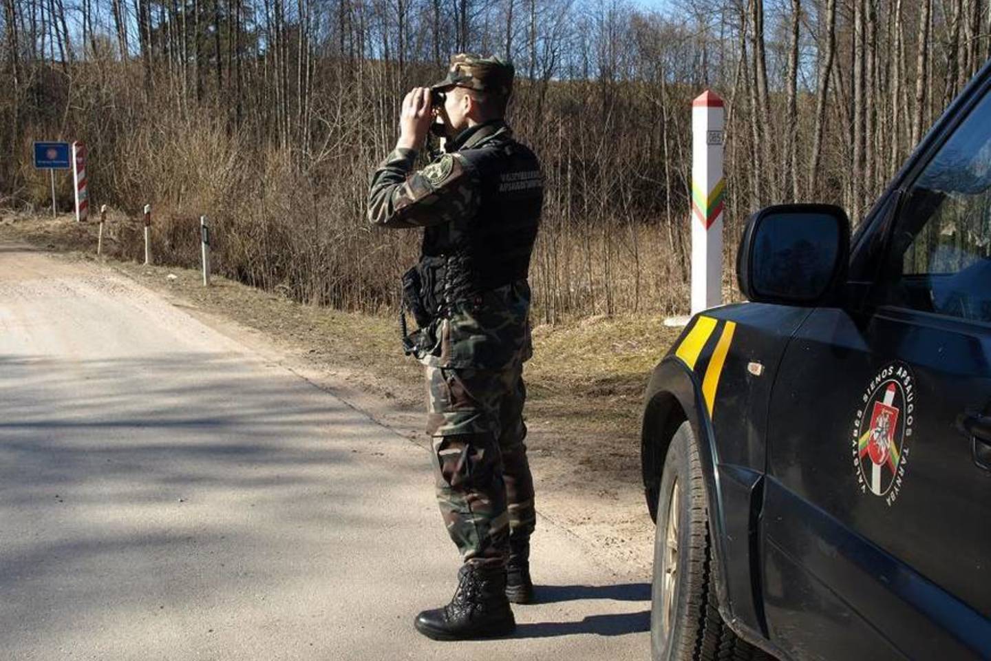 Vokietijos ir Ukrainos piliečiai neteisėtai iš Lietuvos gabeno du prieglobsčio prašytojus.