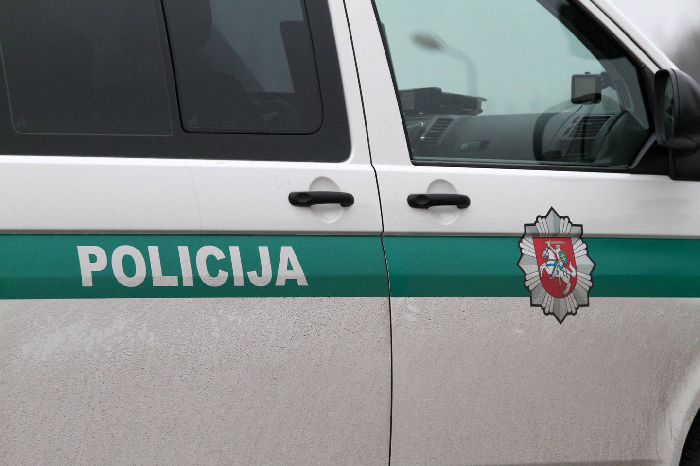 Susidūrus automobiliams Panevėžyje nukentėjo vyriškis.