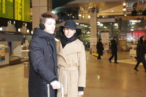 Į konkursą „Mis pasaulis“ Agnę Kavaliauskaitę išlydėjo mylimasis