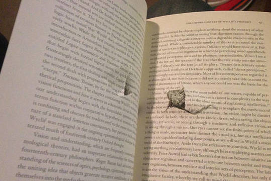 Studento gyvybę išsaugojo filosofinė knyga