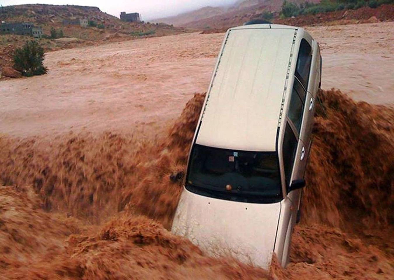 Potvyniai Maroke pareikalavo aukų.<br>AFP/Scanpix nuotr.