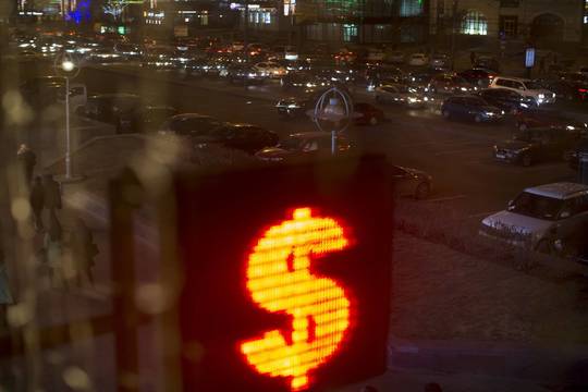 Rusija dėl sankcijų per metus praras kone 40 mlrd. dolerių