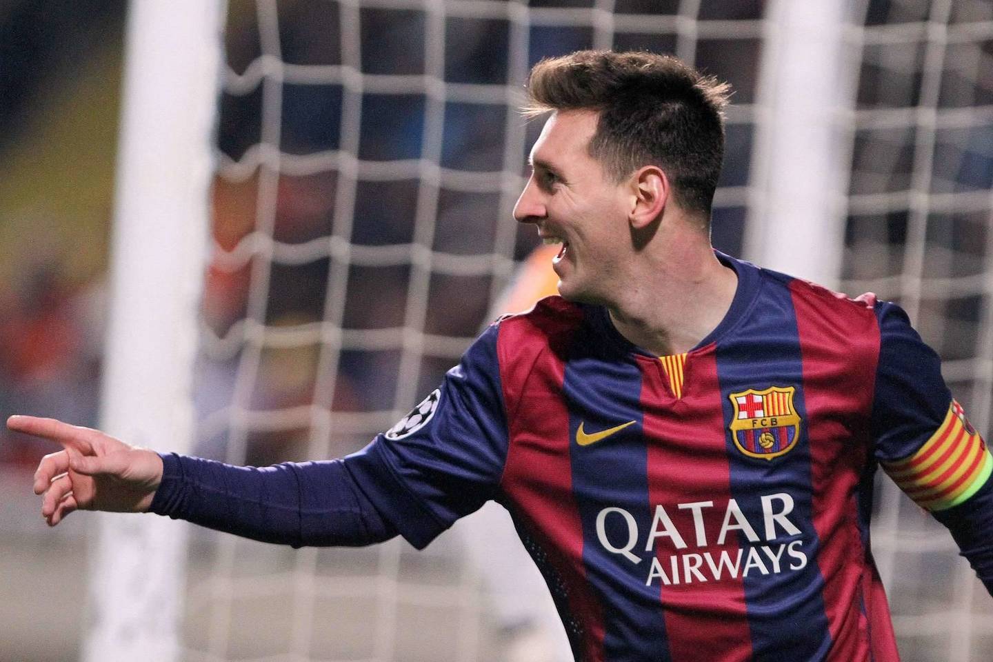 Raulį pralenkęs ir rekordą pasiekęs L.Messi Nikosijoje įmušė tris įvarčius.