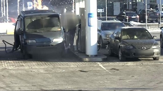 Nufilmuota, kaip Vilniuje sprogo mašinoje buvęs dujų balionas