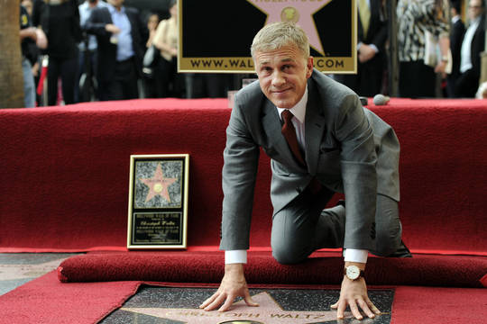 Holivudą užkariavęs austras Christophas Waltzas gavo žvaigždę