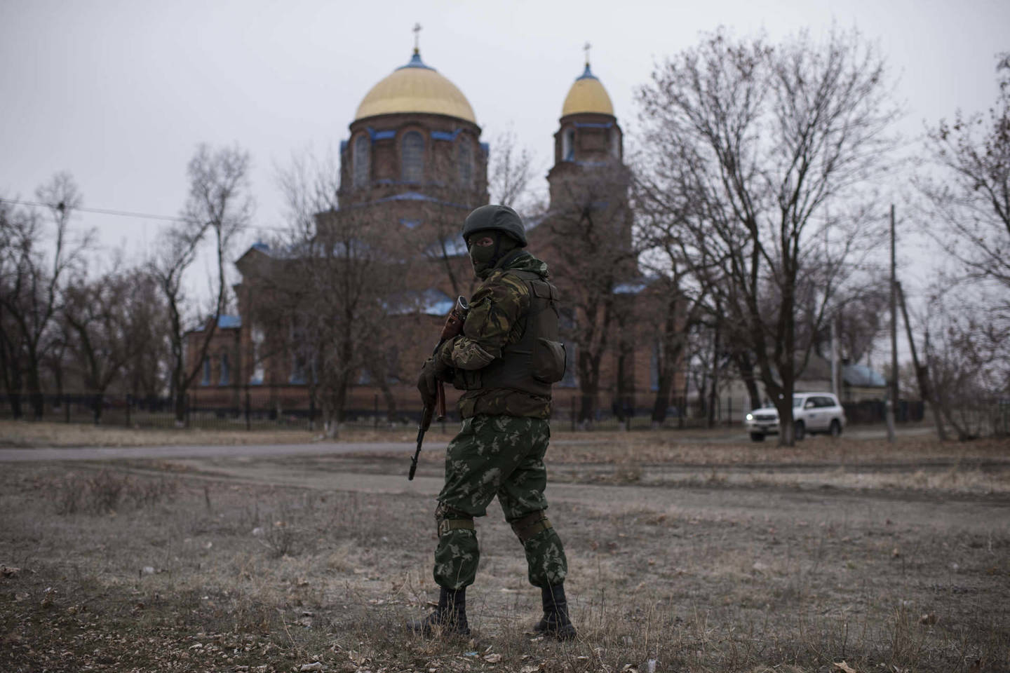 Ukraina bando susitarti dėl paliaubų.