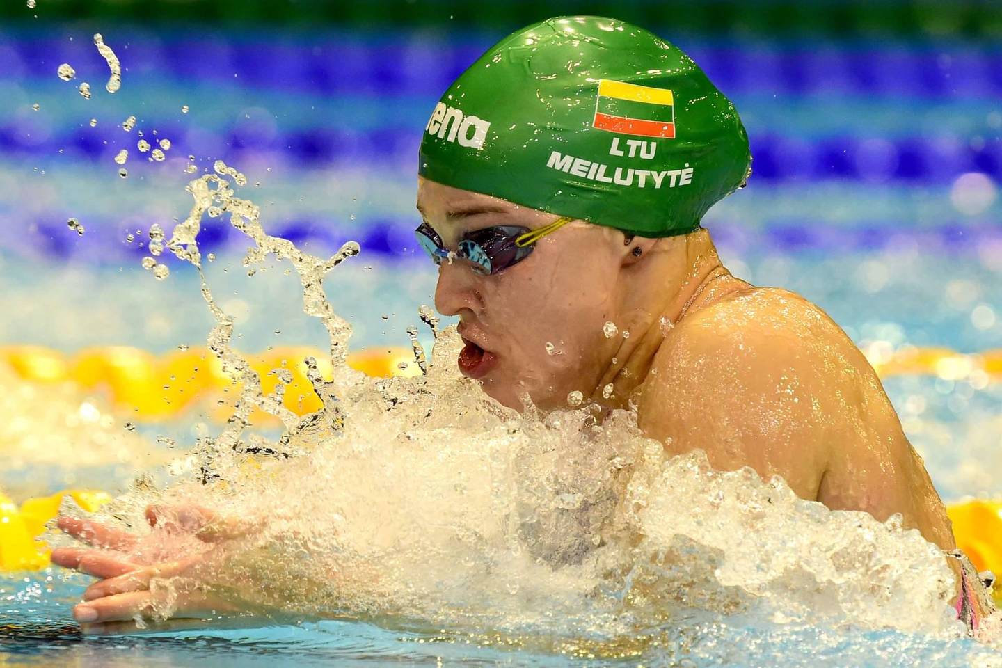 R.Meilutytė pateko į 50 m plaukimo krūtine pusfinalį.