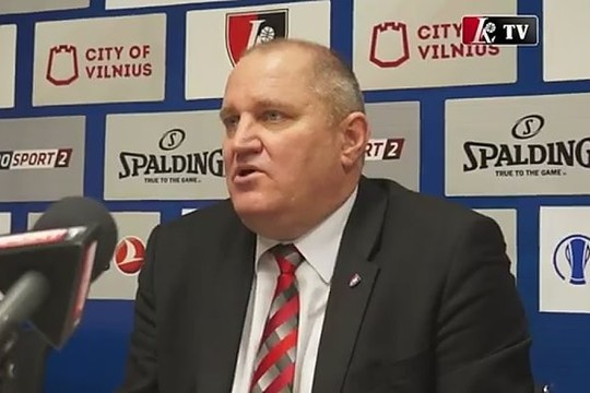 V. Šeškus: „Blogai, kad praleidome 91 tašką“