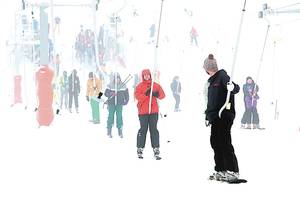 Vilniečiams slidinėti nesutrukdys net ir atšilę orai