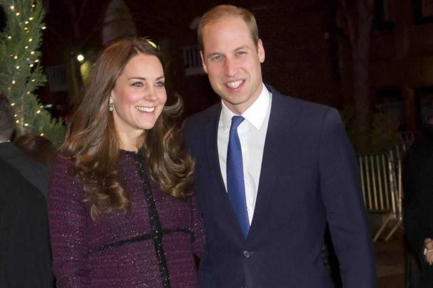 Princas Williamas su žmona Kate.