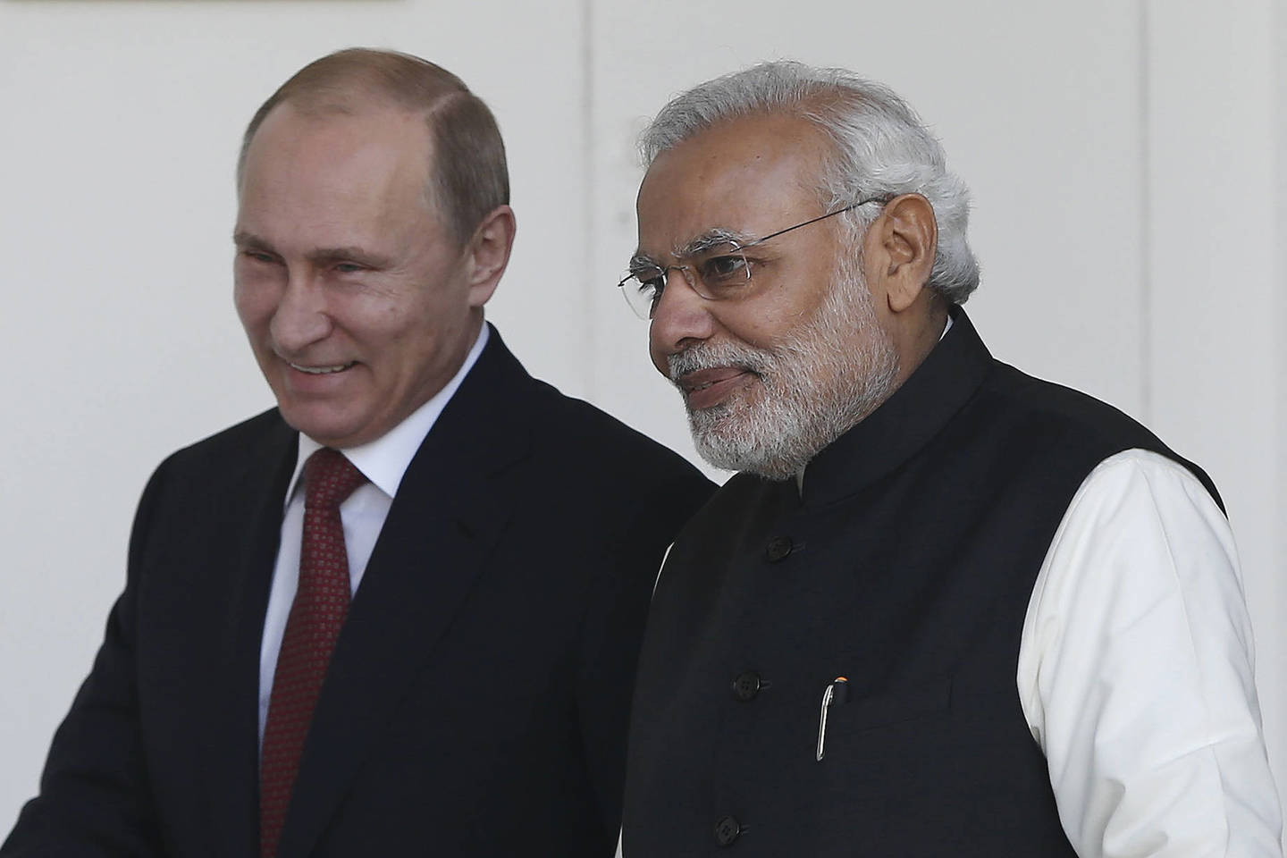 V.Putinas ir N.Modi.