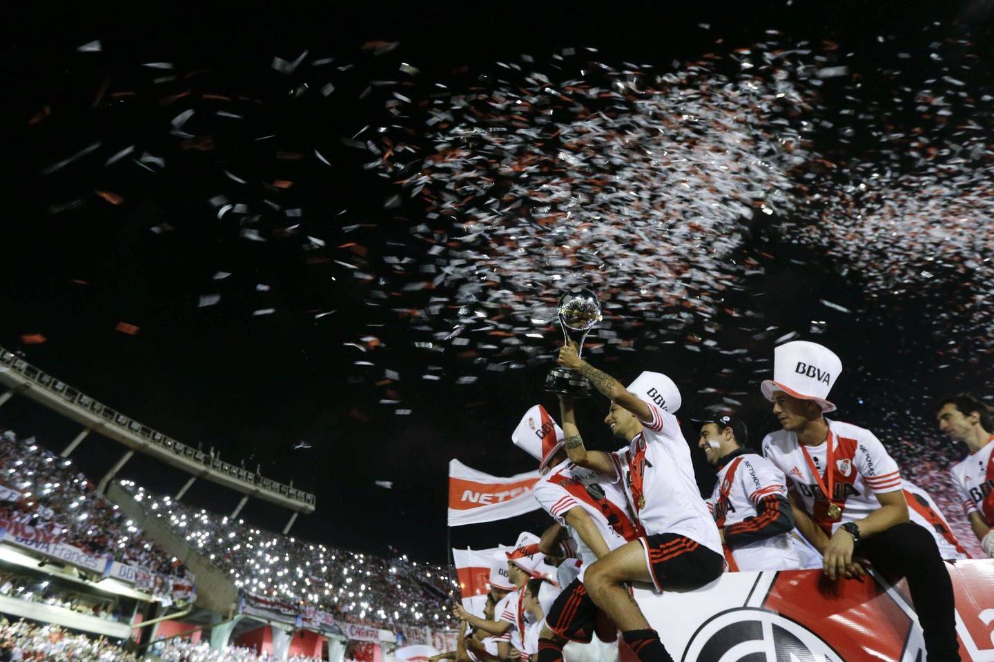 „River Plate“ triumfo akimirkos.