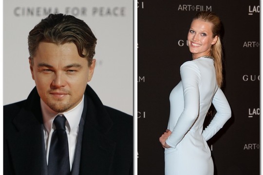 Leonardo DiCaprio nutraukė savo romaną su Toni Garrn