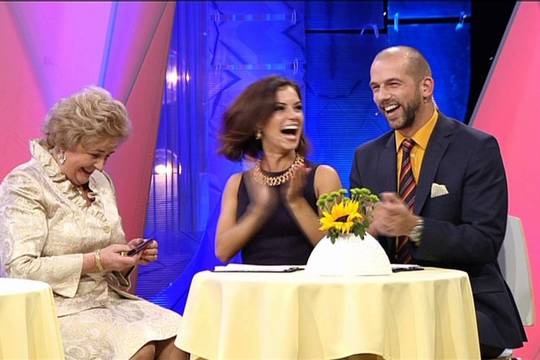 Mentalisto šou kulminacija: šokiruota K. Brazauskienė