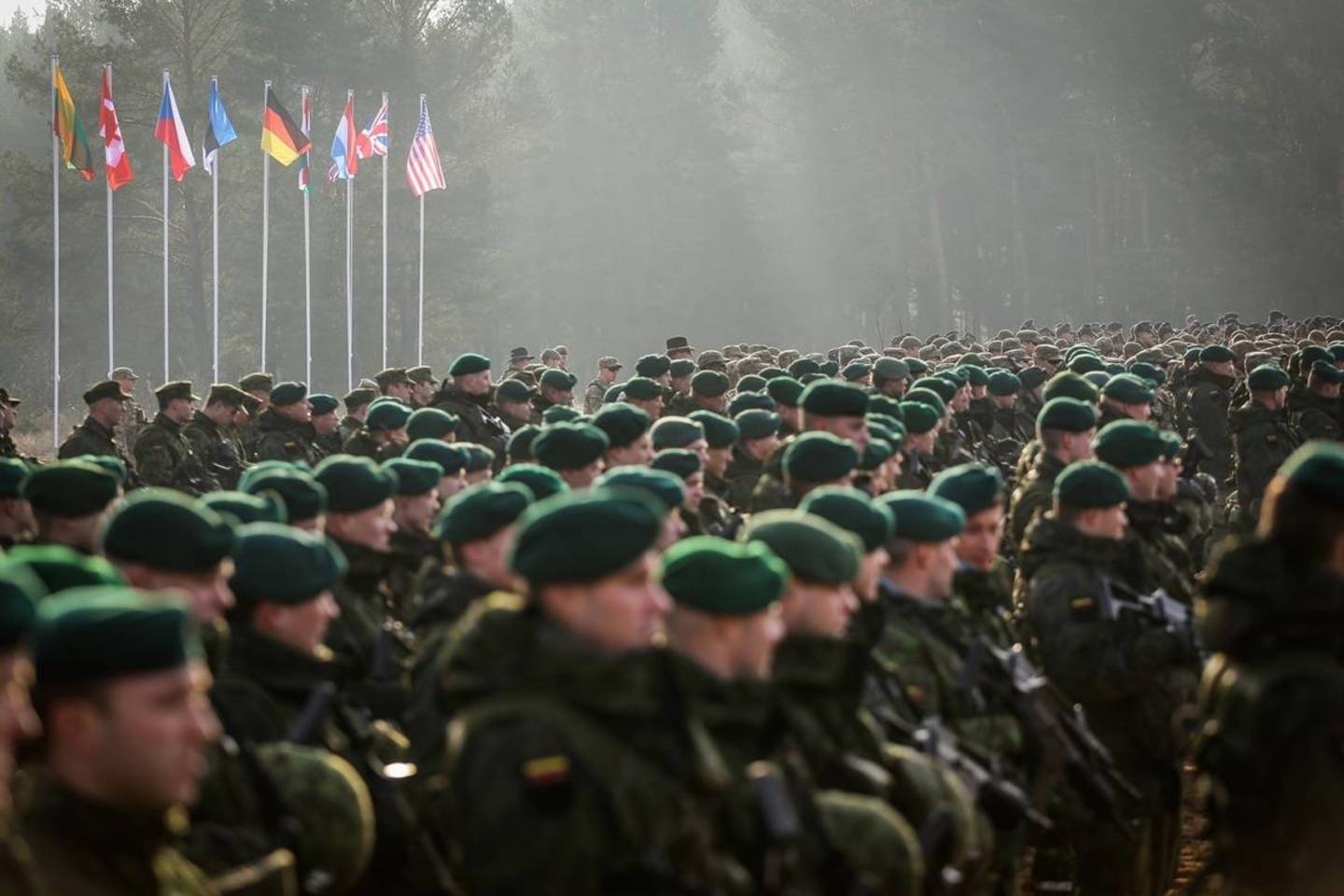 Lietuvos kariuomenės budintys vienetai grįžo prie įprastinio budrumo lygio
