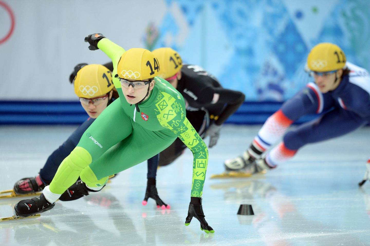 Moterų 500 m distancijos sezono klasifikacijoje tarp 63 sportininkių A.Sereikaitė yra keturiolikta.