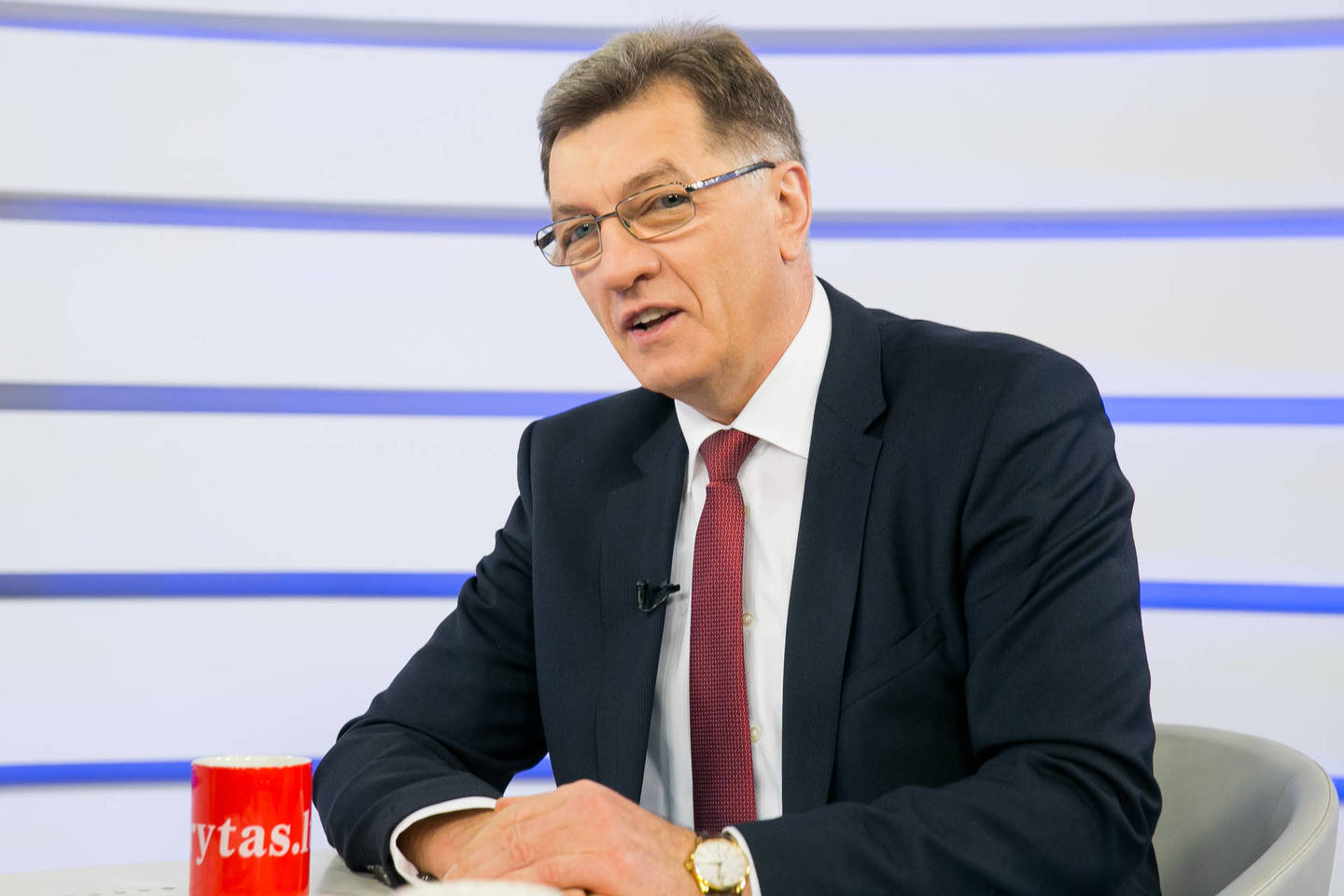 Vyriausybės vadovas A.Butkevičius dvejų metų darbą įvertino septynetu.