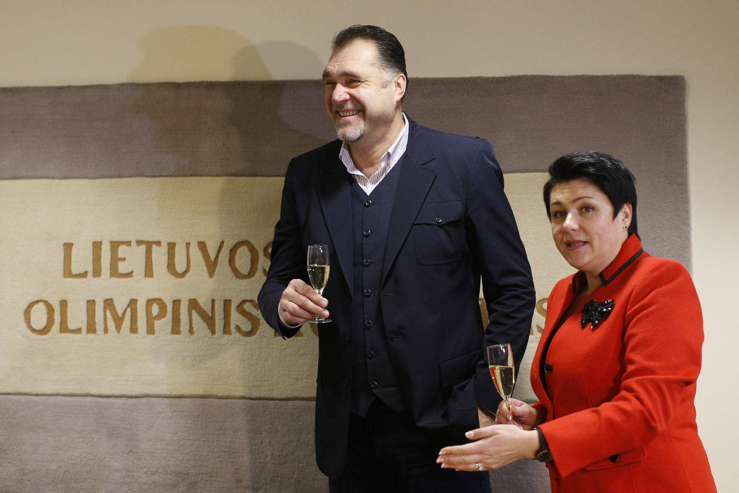 A.Sabonis apdovanotas LTOK būstinėje.