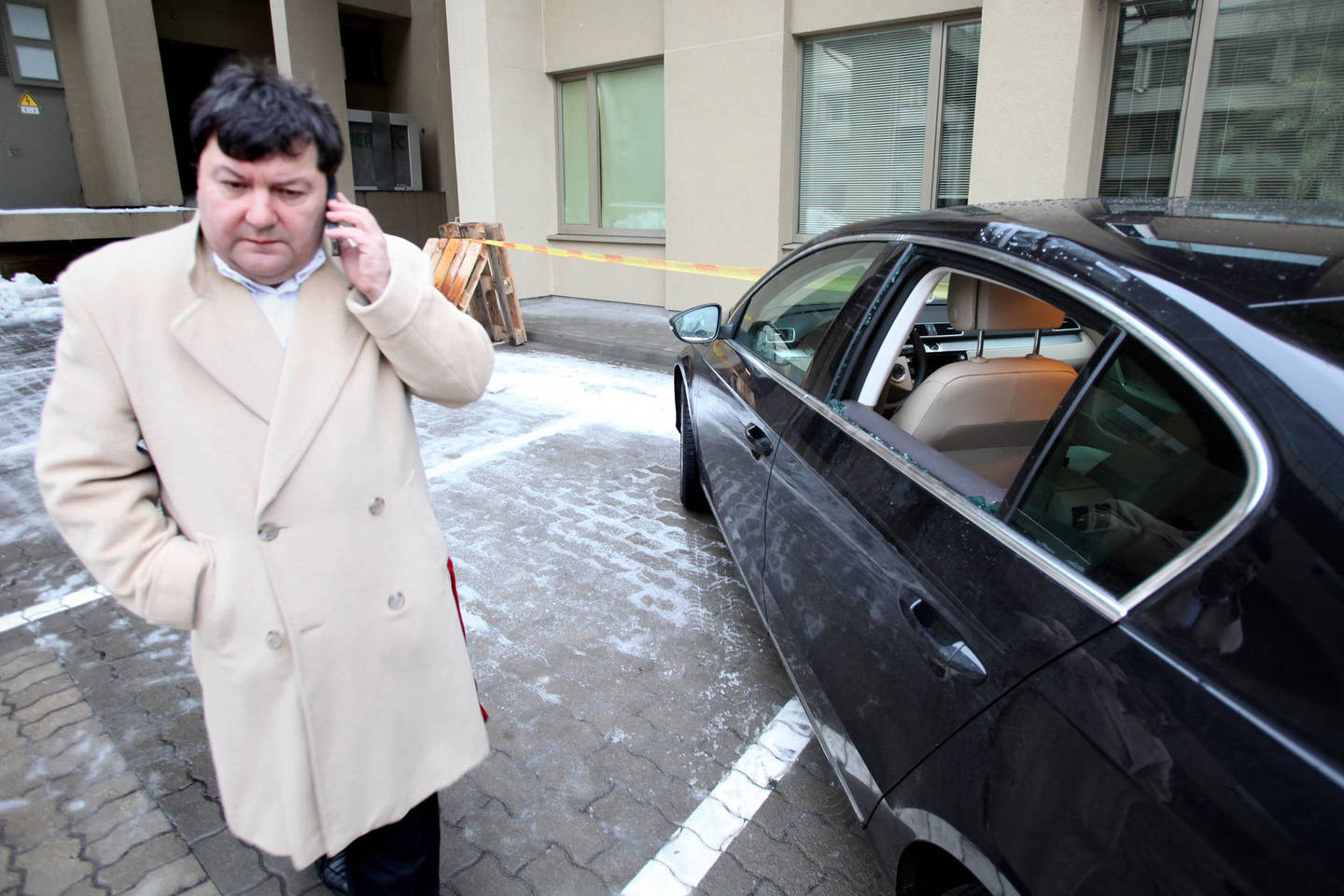 Iš Seimo nario E.Zingerio automobilio pavogta navigacija.