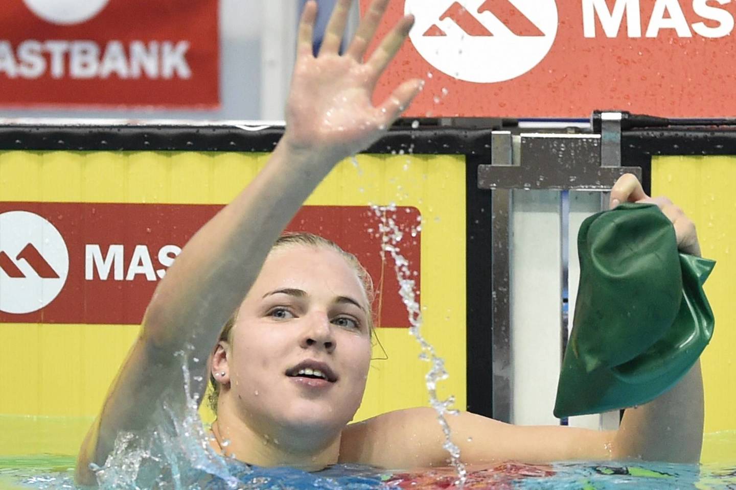 R.Meilutytė ketvirtadienį triumfavo plaukdama 100 m laisvuoju stiliumi ir 50 m krūtine.