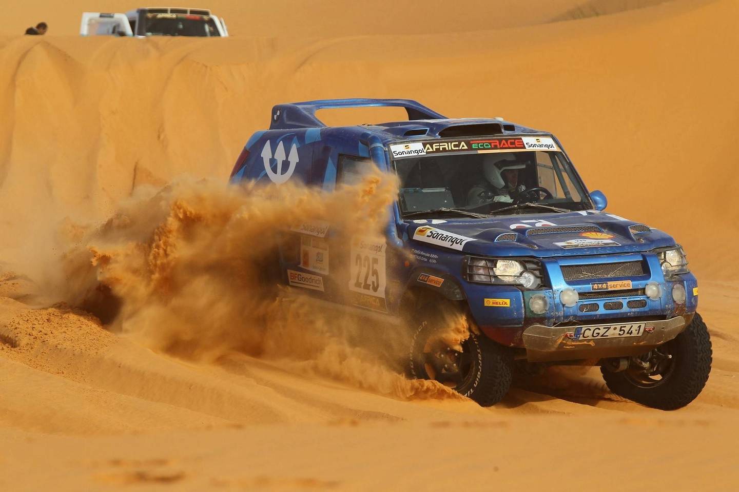 Gintaras Petrus „Africa Eco Race“ varžybose 2014m.