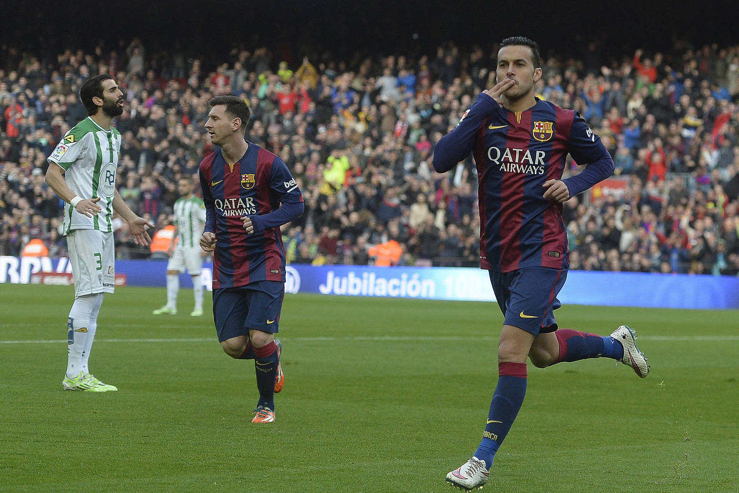 „Barcelona“ nepasigailėjo „Cordoba“ futbolininkų.