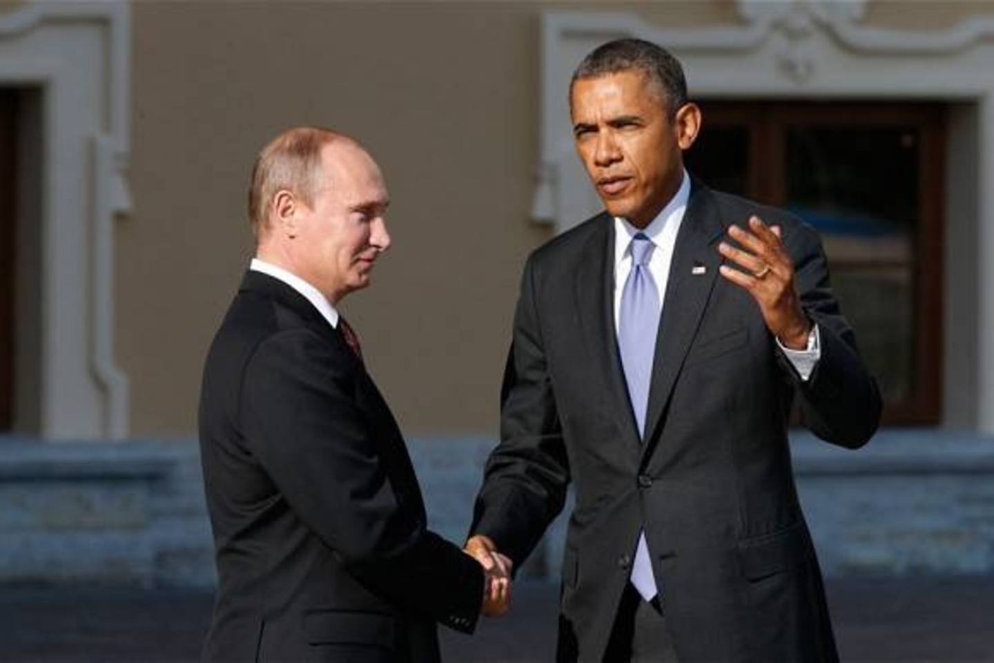 B.Obama atvirai prakalbo apie Rusijos prezidentą.