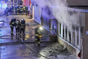 Švedijoje per mečetės padegimą sužeisti penki žmonės