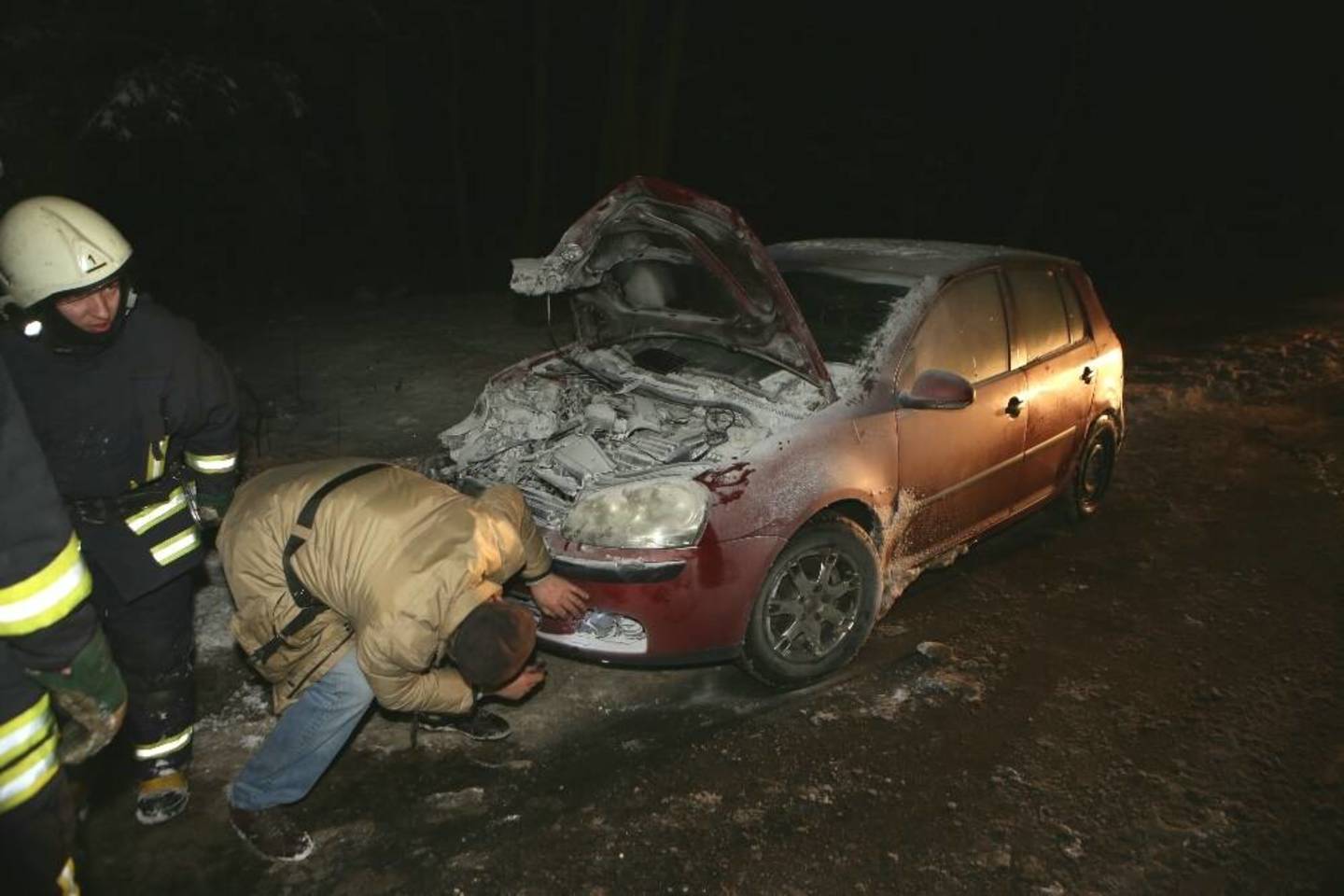 Incidentas netoli pajūryje.