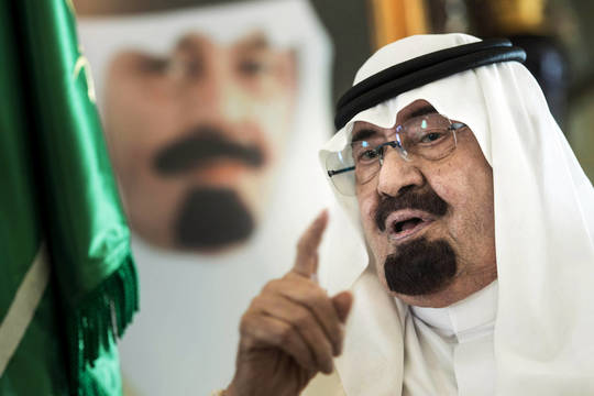 Saudo Arabijos karalius paguldytas į ligoninę