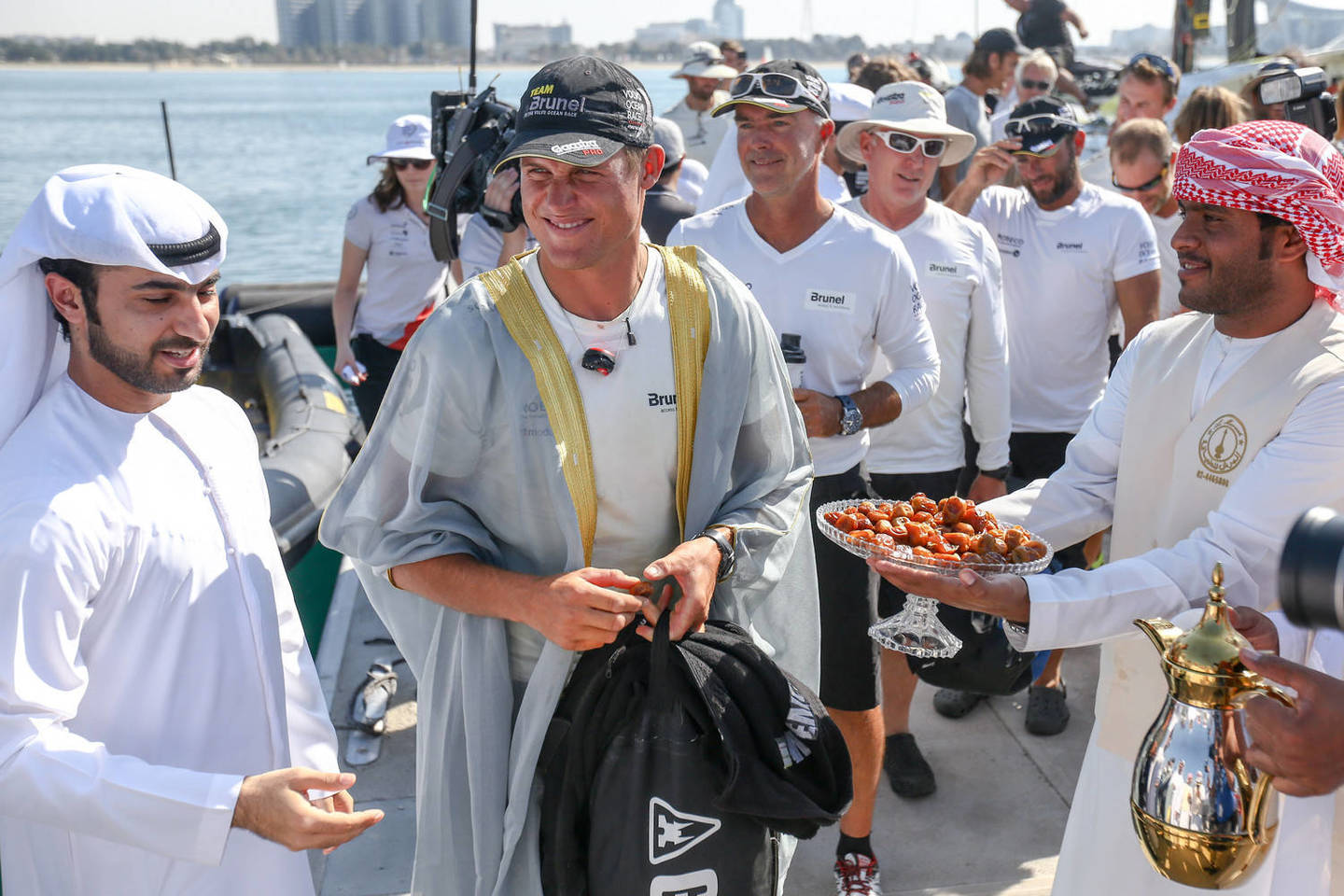 Triumfavęs antrajame Volvo Ocean Race etape R.Milevičius iš Abu Dabio uosto šeštadienį išplauks į trečiąjį prestižinių lenktynių etapą.
