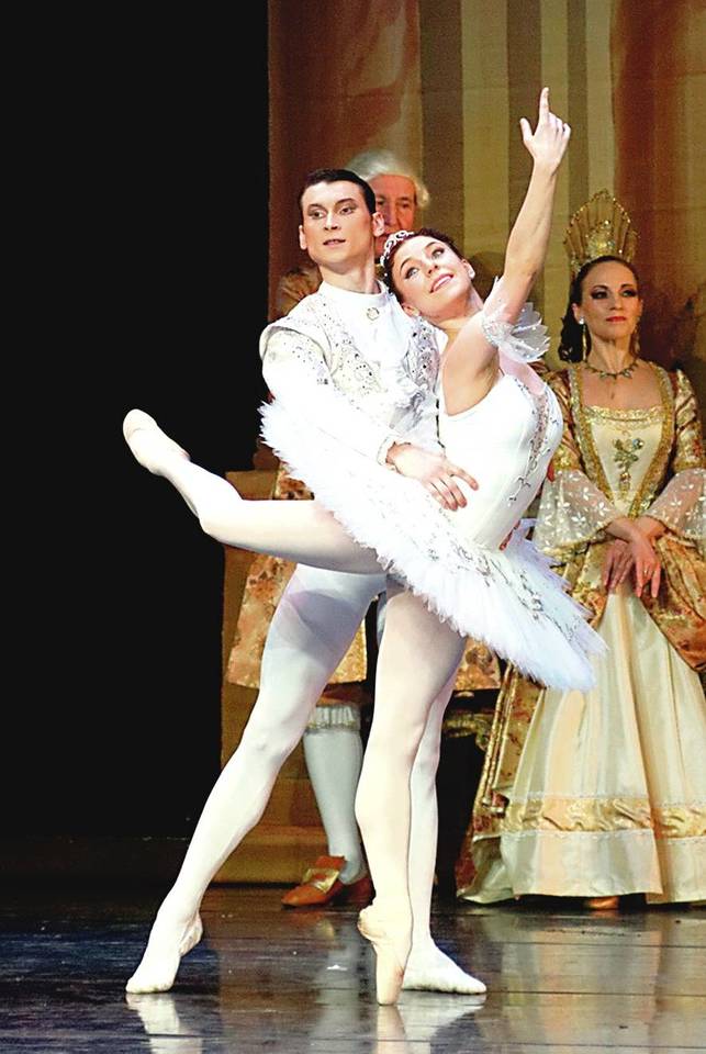 K.Gudžiūnaitė ir S.Semianiura – P.Čaikovskio balete „Miegančioji gražuolė“.<br>M.Aleksos nuotr.