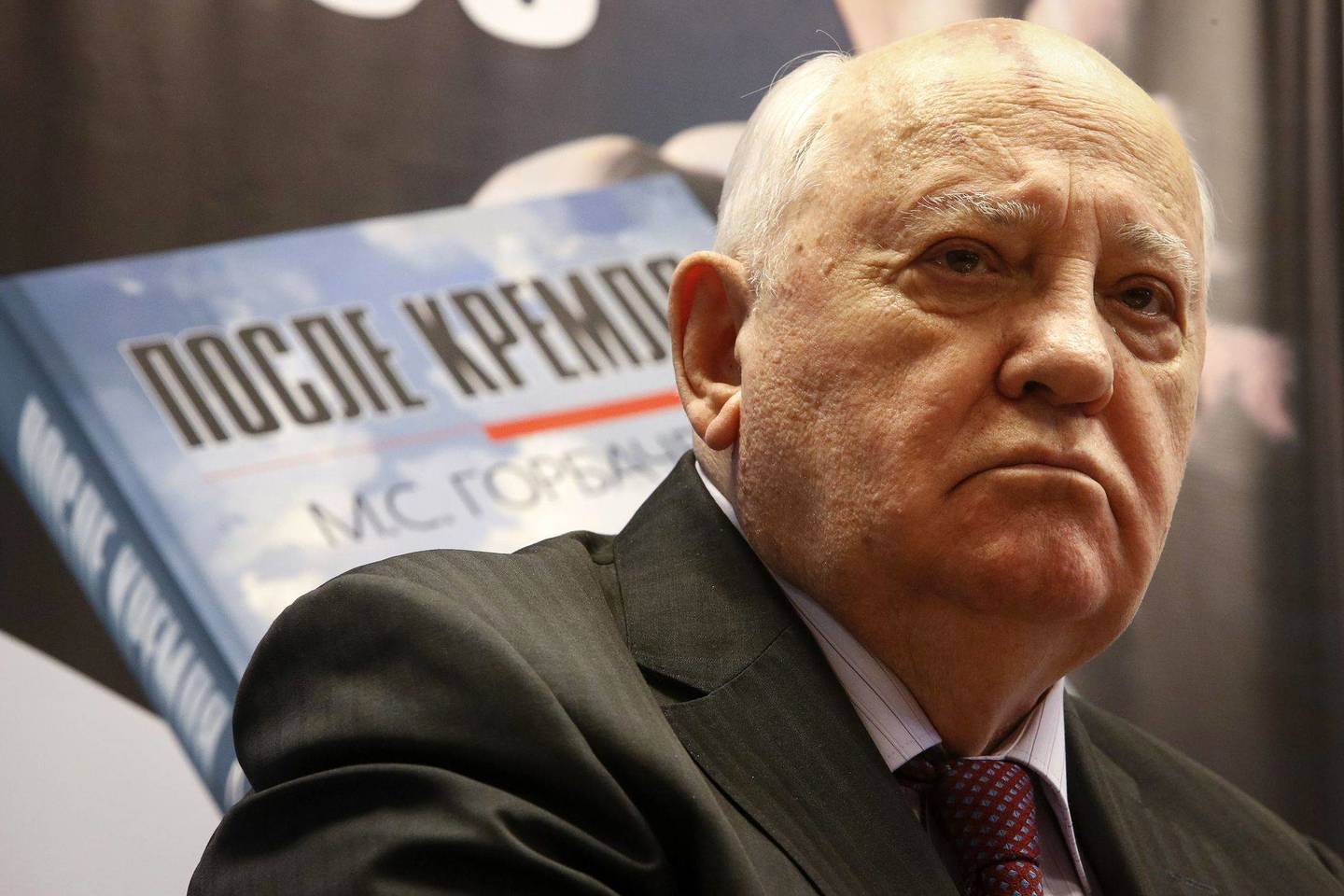M.Gorbačiovas perspėjo Vakarų šalis, kad jos nesikištų į karinį konfliktą Ukrainoje.<br>„Scanpix/Reuters“ nuotr.
