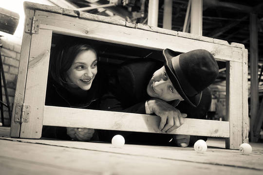 O.Koršunovas apie laisvę žaisti prasmėmis kaip likimo kauliukais