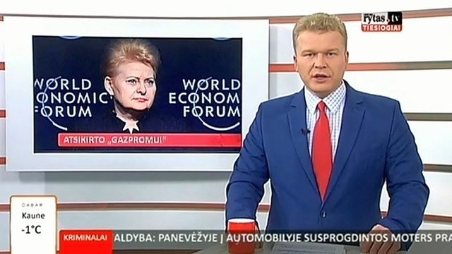 D. Grybauskaitė Davose atsikirto „Gazpromui“ (II)