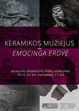 Keramikos muziejuje – atnaujintos ekspozicijos erdvės