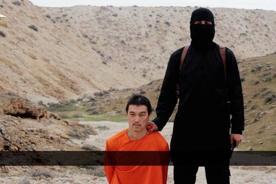 „Islamo valstybė“ įvykdė egzekuciją antrajam japonų žurnalistui