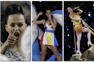 Per „Super Bowl“ finalą Katy Perry nustebino net visko mačiusius