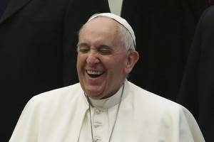 Balkone pamatęs popiežių Pranciškų, tikintis vyras neteko žado