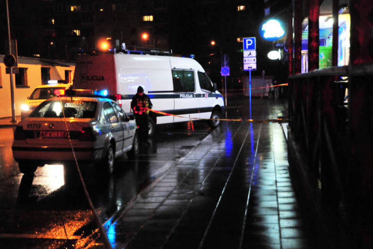 Paryčiais Vilniaus centre kilo muštynės