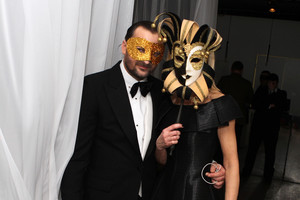 Žinomi žmonės Kaune paniro į karnavalo nakties linksmybes