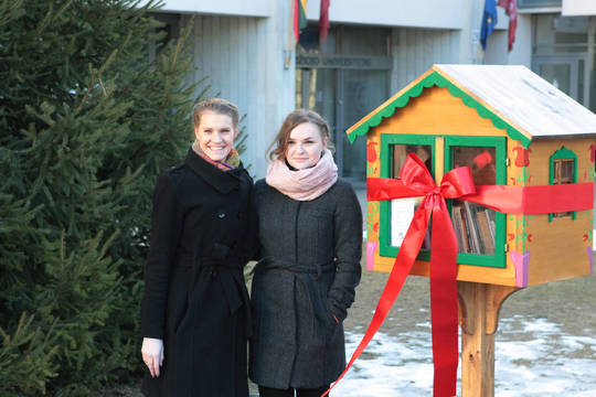 Kaune išdygo pirmasis „Knygų namelis“