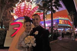 A. Jablonskytė ir J. Žalys amžiną meilę prisiekė nuodėmių mieste