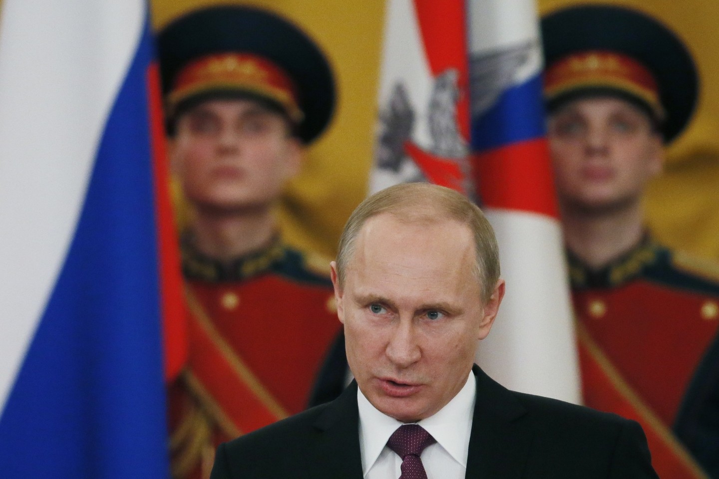 J.Sawerso patarimas – „naujas požiūris į sambūvį su prezidento V.Putino Rusija“.<br>AP nuotr.