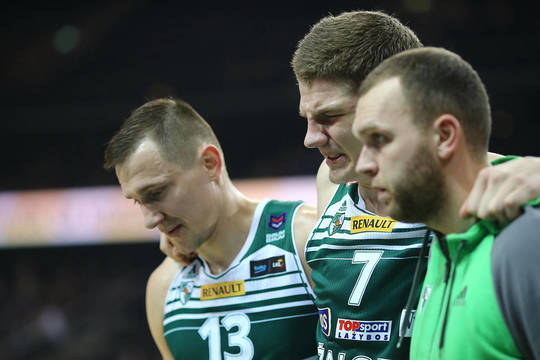 Susižeidęs A. Gudaitis nerungtyniaus kelias savaites