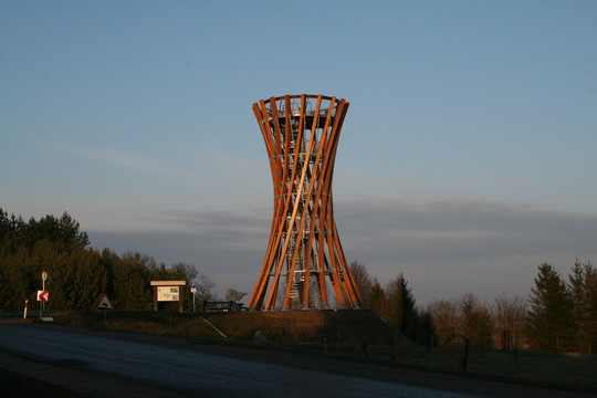 Prie Metelio ežero išdygo apžvalgos bokštas