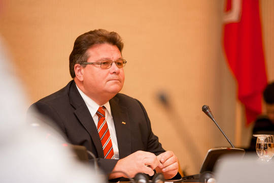L. Linkevičius išgirdo JAV Atstovų Rūmų pirmininko paramos žodį