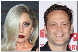 Lady Gaga ir V. Vaughnas per šalčius nėrė į ledinį vandenį